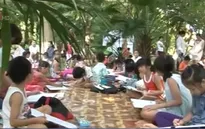 Liên hoan vẽ tranh "Môi trường trong ánh mắt trẻ thơ"