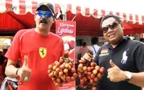 Vải thiều Việt Nam được đón nhận nồng nhiệt ở Malaysia