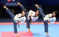 Hành trình “hái vàng” của các nữ VĐV Taekwondo Việt Nam