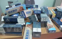 Bắt giữ đối tượng vận chuyển 350 bao thuốc lá ngoại nhập lậu
