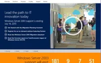 Microsoft ngừng hỗ trợ Windows Server 2003