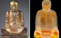 Trung Quốc: Phát hiện xác ướp bên trong tượng Phật 1.000 tuổi