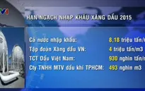 Phân bổ hạn ngạch nhập khẩu xăng dầu năm 2015