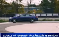 Google và Ford hợp tác sản xuất xe tự hành