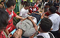 Tai nạn tàu hỏa tại Indonesia, 35 người bị thương