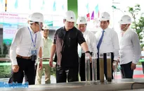 Khánh thành nhà máy xử lý nước thải làng nghề đầu tiên ở Hà Nội