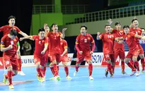 Futsal Việt Nam ngất ngây với thành tích tiến vào World Cup