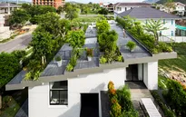 Độc đáo ngôi nhà ở Nha Trang biến mái ngói thành... công viên