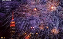 Rực rỡ pháo hoa mừng năm mới Bính Thân 2016 tại New York