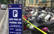 Công an Hà Nội triển khai 27 điểm trông giữ xe quanh phố đi bộ