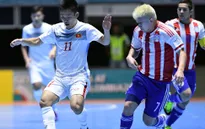 Futsal Việt Nam 1-7 Paraguay: Tỉ số cách biệt, Văn Vũ ghi bàn danh dự