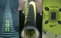 Cristiano Ronaldo diện giày "kịch độc" trong ngày trở lại Lisbon