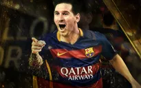 Lionel Messi lập kỷ lục 5 lần giành danh hiệu Quả bóng Vàng FIFA