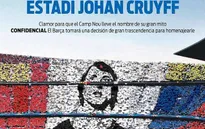 Barcelona sẵn sàng "xóa sổ" Camp Nou vì Johan Cruyff