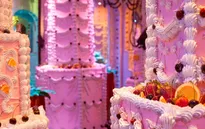 Phòng triển lãm “độc nhất vô nhị”: Ăn được cả... cột nhà
