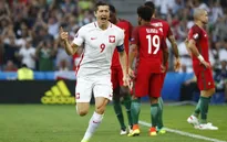 VIDEO EURO 2016: Pha làm bàn ấn tượng của Lewandowski vào lưới Bồ Đào Nha