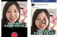 Facebook cho phép người dùng chúc mừng sinh nhật bằng video