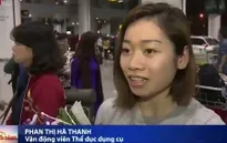 ĐT thể dục dụng cụ Việt Nam hân hoan ngày về nước