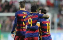 Thắng nhàn Gijon, Barcelona độc chiếm ngôi đầu La Liga