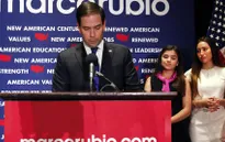 Ứng viên Tổng thống Mỹ Marco Rubio "đầu hàng" Donald Trump