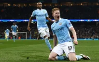Man City thống trị top kiến tạo tại Ngoại hạng Anh