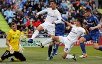 Getafe 1-5 Real Madrid: Phả hơi nóng vào gáy Barcelona