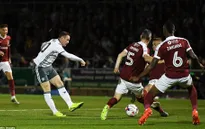 VIDEO, Northampton 1-3 Man Utd: Giải tỏa áp lực