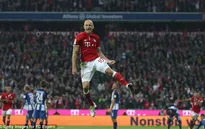 VIDEO, Bayern Munich 3-0 Hertha Berlin: Robben ghi bàn ngày trở lại