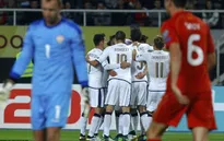 VIDEO, Macedonia 2-3 Italia: Immobile tỏa sáng, Italia ngược dòng ngoạn mục