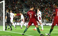 VIDEO, Bồ Đào Nha 4-1 Latvia: Ronaldo lập cú đúp & sút hỏng phạt đền