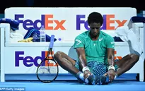ATP World Tour Finals 2016: Monfils bỏ cuộc vì chấn thương, Goffin thay thế!