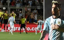 VIDEO: Messi ghi siêu phẩm đá phạt, Argentina ngắt mạch trận thất vọng