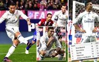 VIDEO, Ronaldo lập hat-trick, Real đại thắng trận derby Madrid