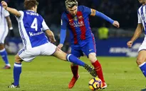 Real Sociedad 1 - 1 Barcelona: Chia điểm nhọc nhằn