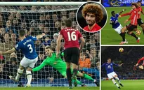 Everton 1-1 Manchester United: Ibra ghi siêu phẩm, tội đồ Fellaini!