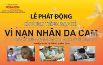 Gần 1.000 người xuống đường đạp xe “Vì nạn nhân da cam”