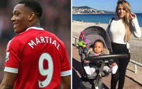 Martial bị vợ cũ chọc tức sau vụ Ibra giành áo số 9 ở Man Utd