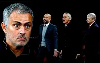Thành tích đối đầu của Mourinho: Bắt nạt Wenger nhưng sợ Pep và Klopp