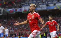 VIDEO EURO 2016: Ramsey ghi bàn tinh tế vào lưới ĐT Nga