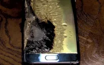 Galaxy Note7 phiên bản an toàn bốc cháy trong cửa hàng Burger King