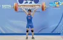 Trịnh Văn Vinh giành HCV tại Giải cử tạ Vô địch châu Á 2016