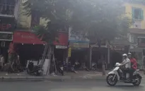 Toàn bộ tài sản bị thiêu rụi trong đám cháy cửa hàng tranh ở phố Nguyễn Thái Học