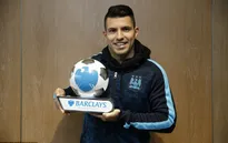 Ghi 5 bàn. Aguero hay nhất tháng 1 giải Ngoại hạng Anh