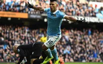Yaya và Aguero liên tiếp ghi bàn vào lưới Aston Villa
