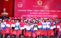 "Hành trình cuộc sống" đến với trẻ em nghèo