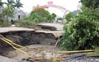Quảng Ninh xuất hiện 'hố tử thần' rộng 100m2