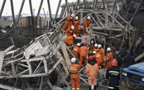 Trung Quốc: Nạn nhân thiệt mạng vụ sập công trình xây dựng tăng chóng mặt