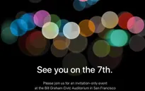Apple chính thức phát thư mời, "bom tấn" iPhone 7 sắp nổ?