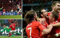 VIDEO EURO 2016: Xem lại diễn biến trận đấu ĐT Xứ Wales 3-1 ĐT Bỉ