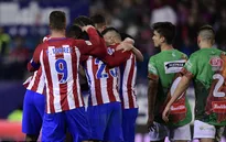 Lượt về vòng 1/16 cúp Nhà vua TBN: Atletico đè bẹp Guijuelo